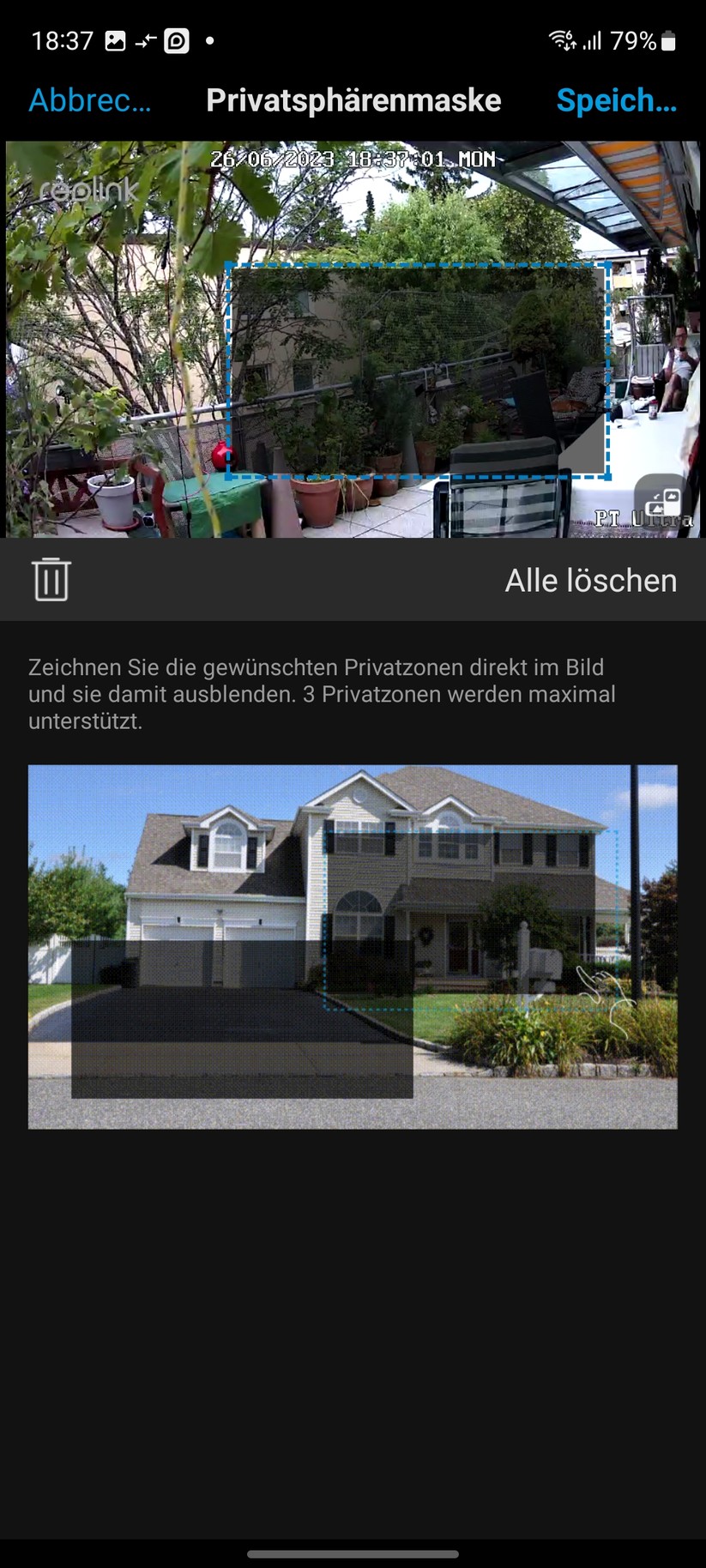 Reolink Argus PT Ultra: Einrichtung und Einstellungen mit mobiler App