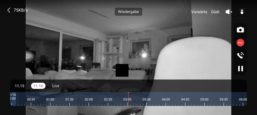PTZ-Überwachungskamera Aqara E1: Inbetriebnahme, Homekit, Bedienung, Aufnahmen