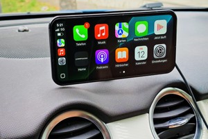 Carpodgo Mini im Test: Winziges Display für Carplay und Android Auto