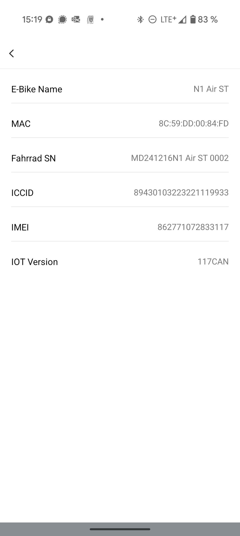Engwe Mapfour N1 Air ST Screenshot