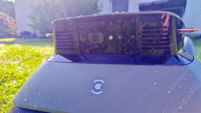 Der Ecovacs Goat GX-600 navigiert ausschließlich per Kamera |