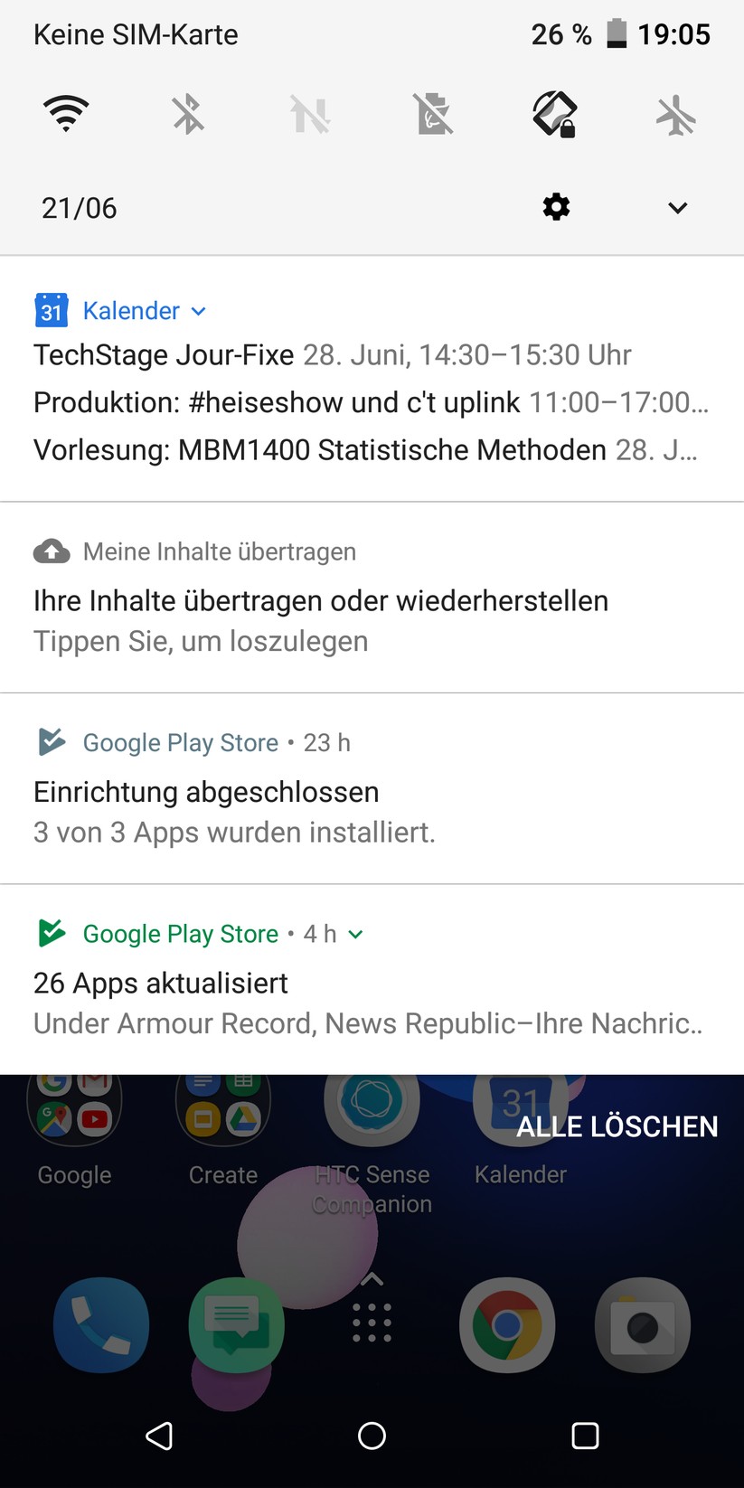 Benachrichtigungen