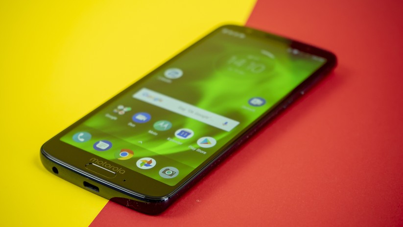 Display des Motorola Moto G6