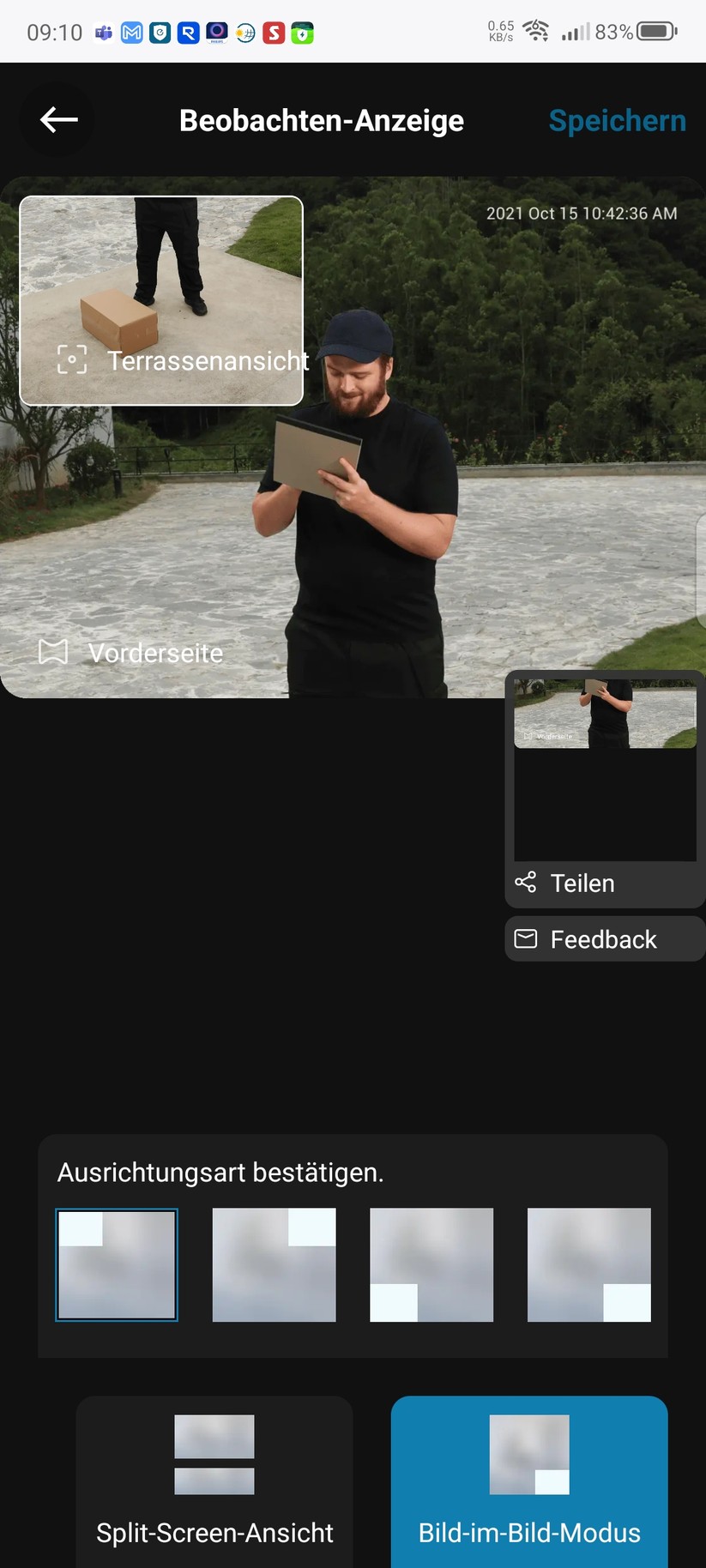 Eufy Video Doorbell E340: Konfiguration