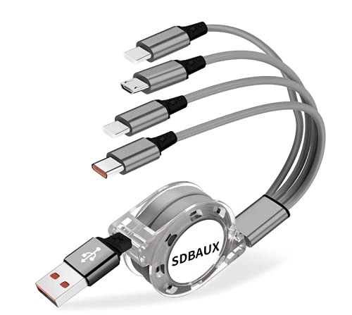 Selbst aufrollende Kabel verhindern nervigen Kabelsalat.