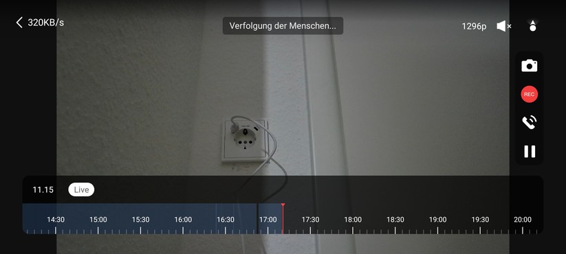 PTZ-Überwachungskamera Aqara E1: Inbetriebnahme, Homekit, Bedienung, Aufnahmen