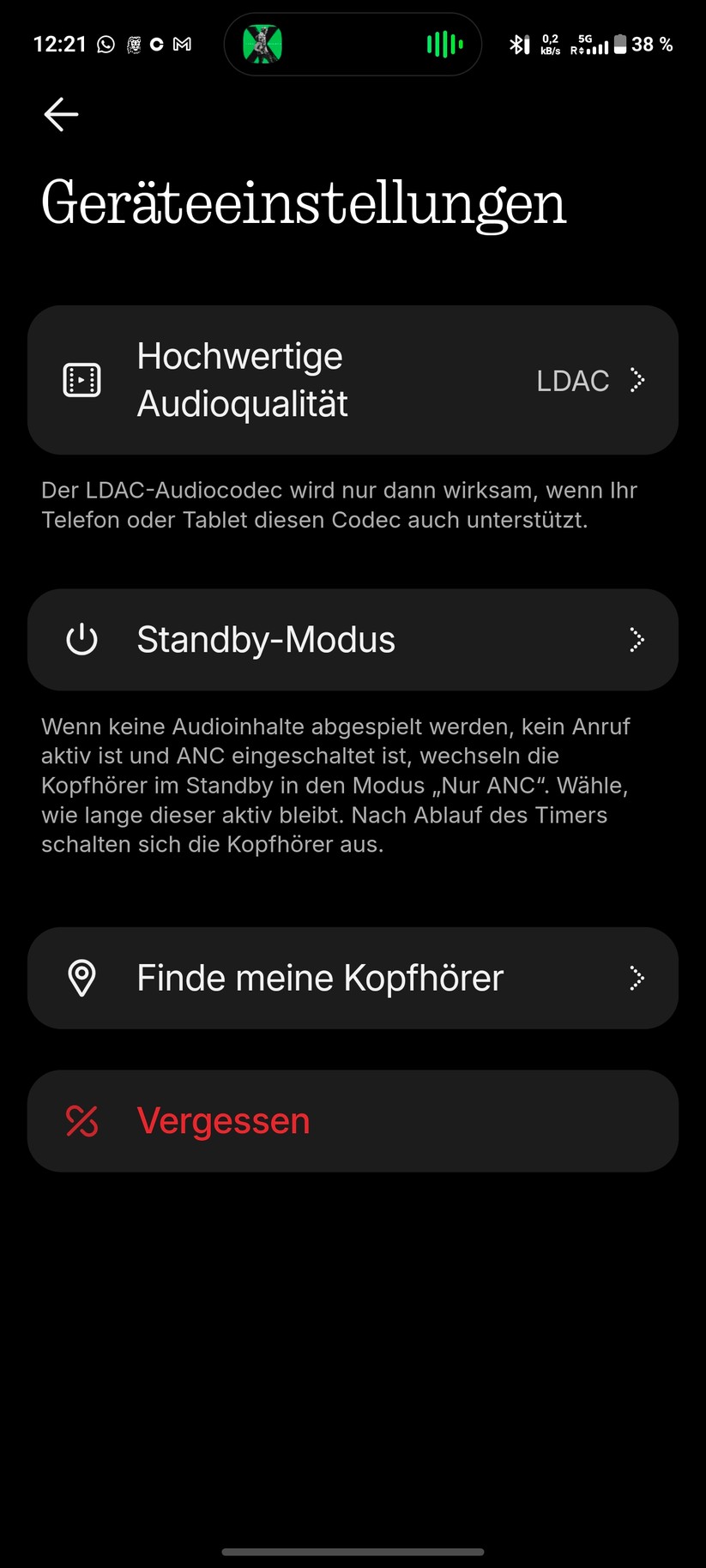 Nothing Headphone A Screenshot