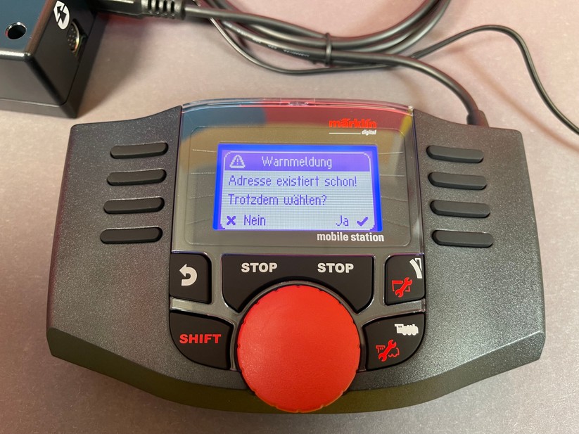 Züge der aktuellen Generation mit mfx-Decoder werden automatisch erkannt.
