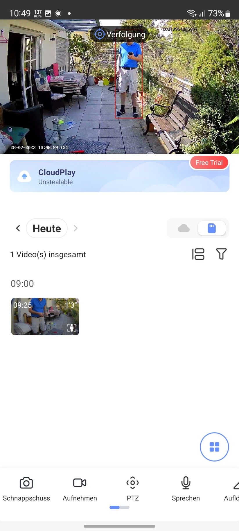 Ezviz CW8 Pro 2K: Einstellungen