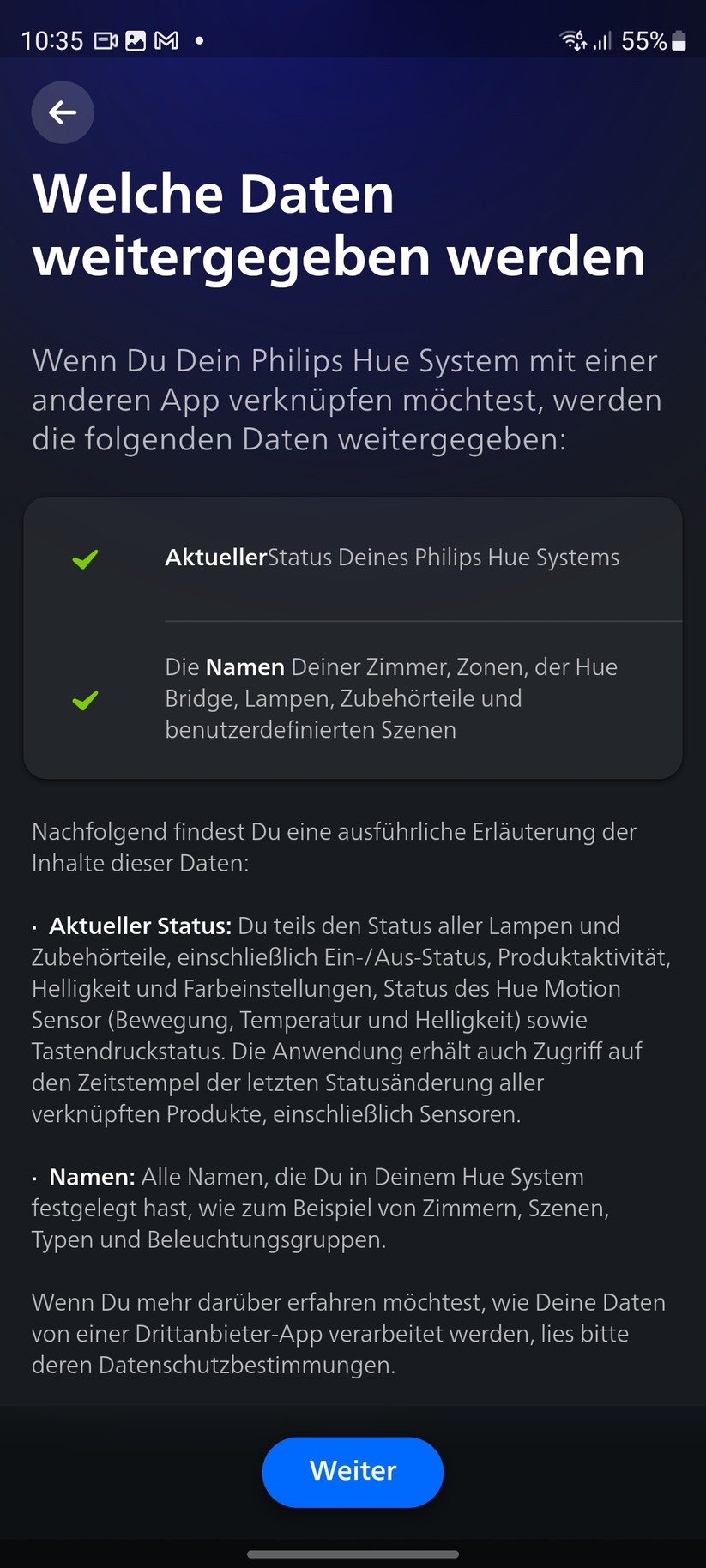 Der Aqara M3 unterstützt die Einbindung der Philips-Hue-Bridge und kann damit daran angeschlossene Geräte steuern.