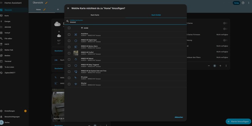 Instar IN-9820 4K: Die Steuerung der Überwachungskamera gelingt mit App oder Browser. Zudem kann sie auch in Smart-Home-Zentralen wie Home Assistant (Onvif, MQTT) und Drittherstellerlösungen wie Synology Surveillance Station eingebunden werden.