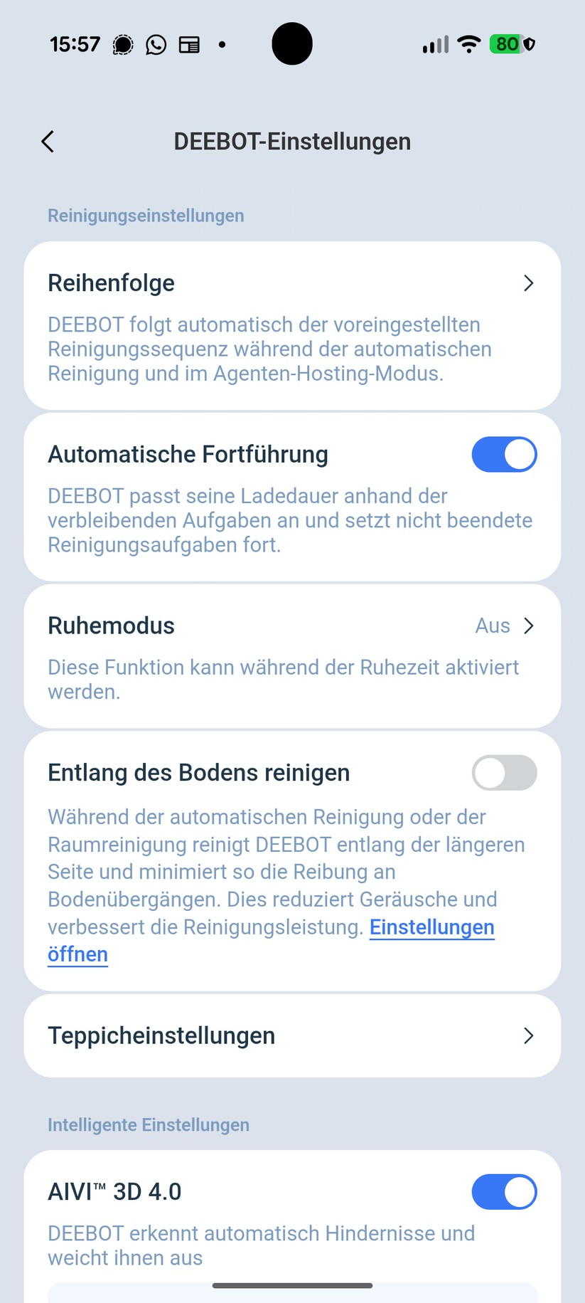 Ecovacs X12 Omni Cyclone – App & Einrichtung