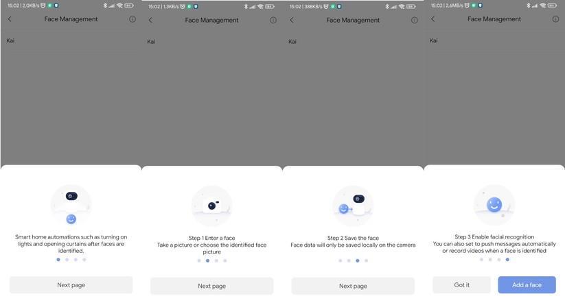 Aqara G3: Mithilfe der Gesichtserkennung können Anwender basierend auf dieser Automatisierungen erstellen.