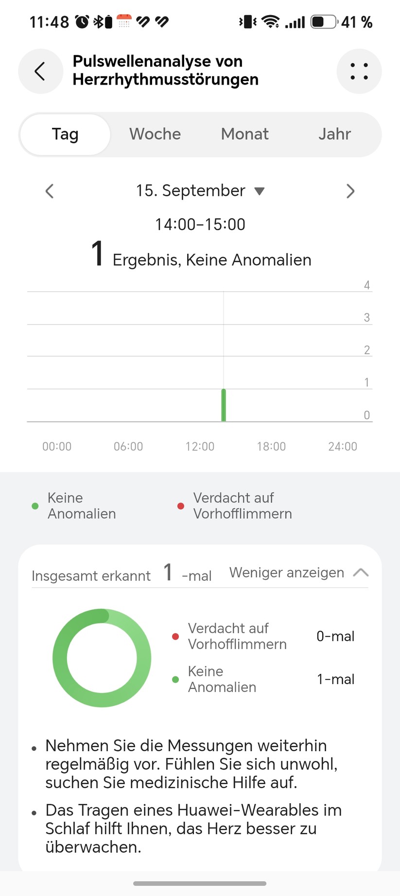 Huawei Watch D3: Health App