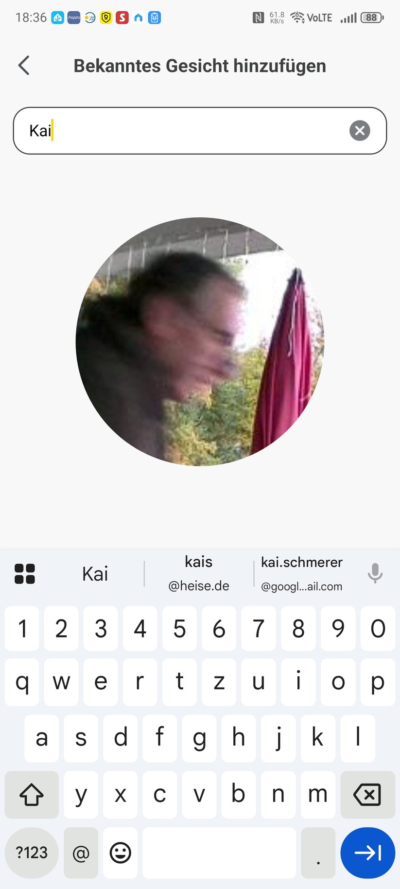 Baseus Security S2: Konfiguration mit der App
