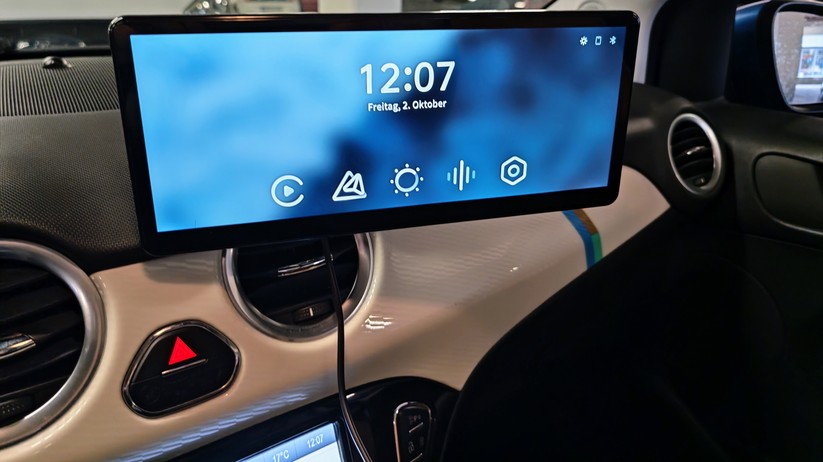 Carpodgo T4 Plus: Homescreen