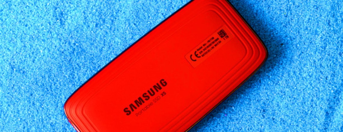 Bis zu 2800 MByte/s? Samsung Portable SSD X5 im Test