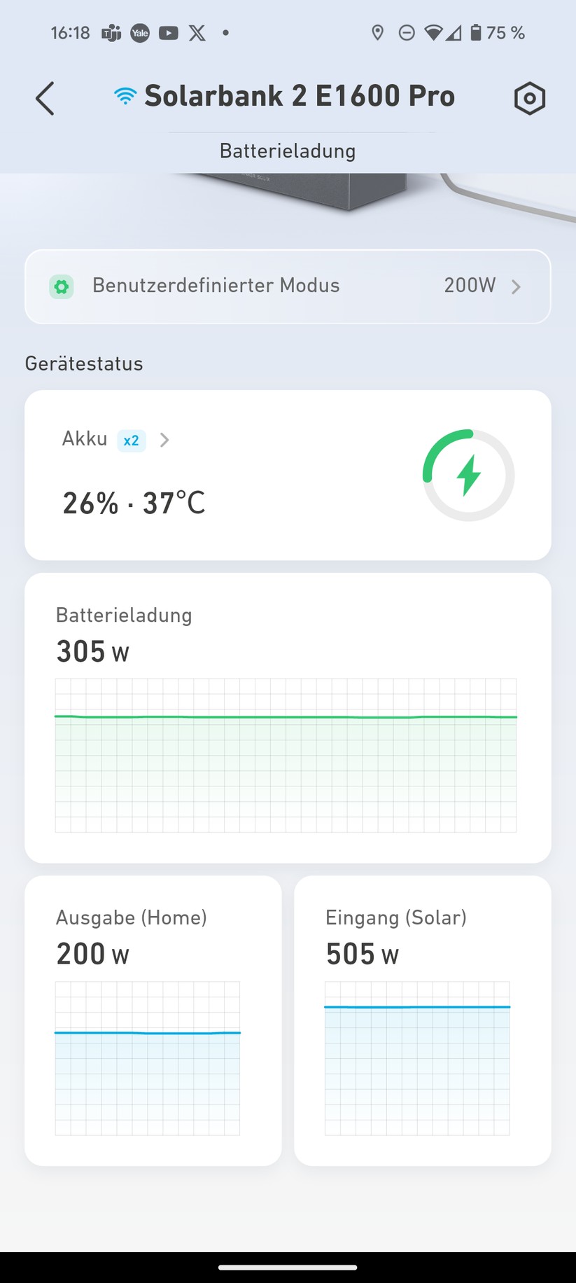 Anker Solix Solarbank 2 Pro Screenshot