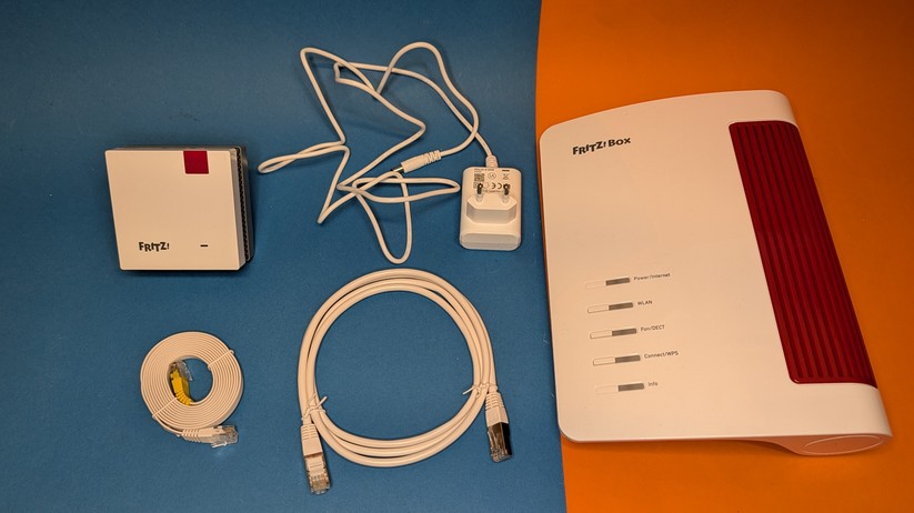 Fritzbox 4690 mit Fritzrepeater 1700 – Bilderstrecke