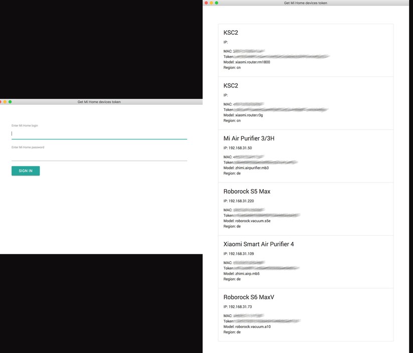 Homey Pro: Obwohl die relevanten Produktdaten über die Cloud ausgelesen wurden, konnte im Test der Xiaom Smart Purifier 4 nicht in Homey Pro integriert werden.