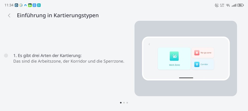  Inbetriebnahme und Kartierung