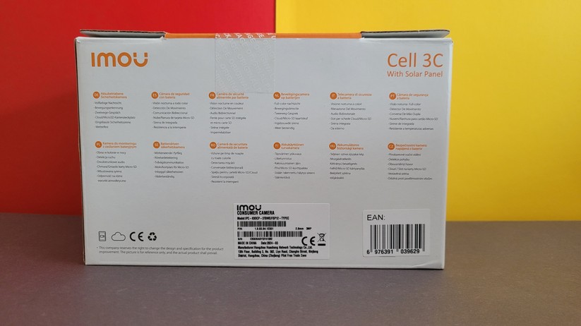 Imou Cell 3C mit Solarpanel: Kabellose Überwachungskamera mit 2K-Auflösung