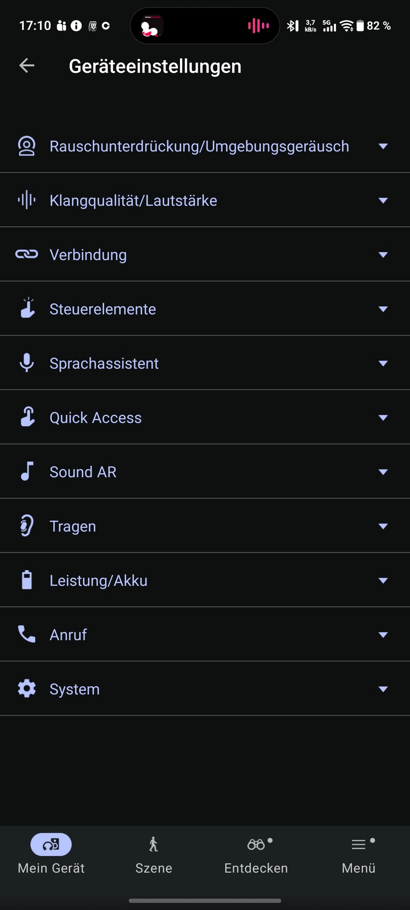 Sony 1000XM6 Screenshot