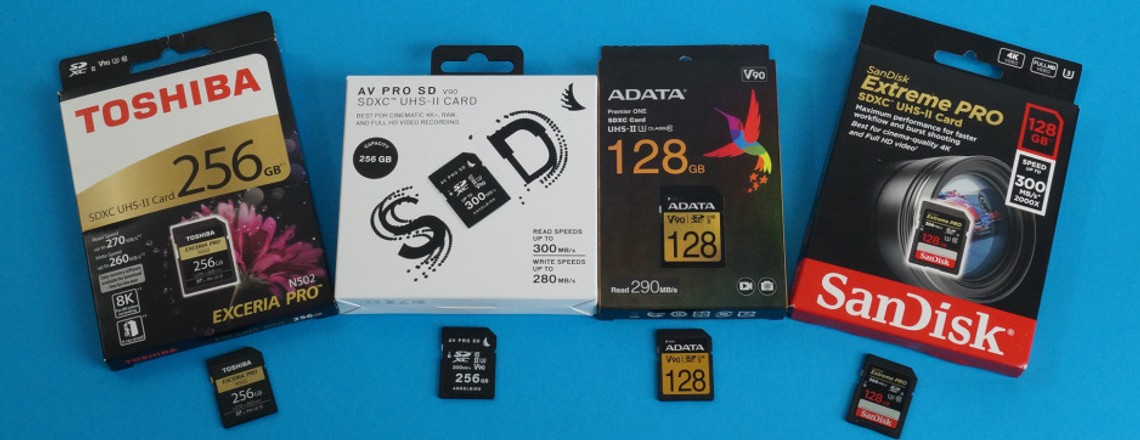 Schnelle Speicherkarten von Sandisk und Co im Vergleich