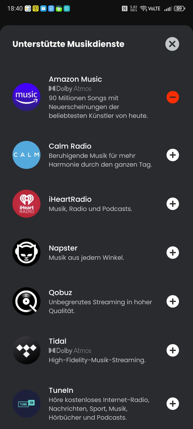 Die App JBL One bietet nicht nur umfangreiche Hilfen zur Abstimmung und Aufstellung der Soundbar, sondern integriert auch zahlreiche Streamingdienste.