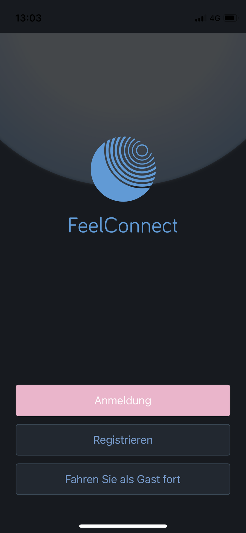 Eine Registrierung ist bei Feelconnect keine Pflicht