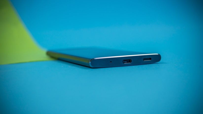USB-C-Anschluss beim Xperia XA2 Plus