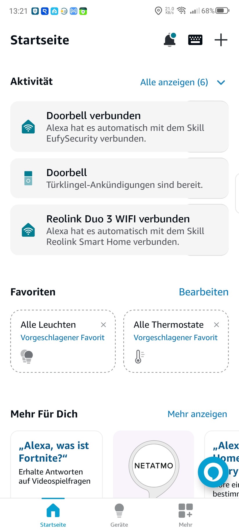 Eufy Video Doorbell E340: Integration in Alexa