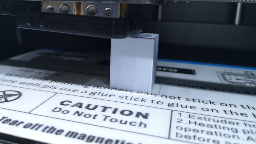 Die Druckauflage des Qidi X-Pro ist eine Sonderlösung des Herstellers.