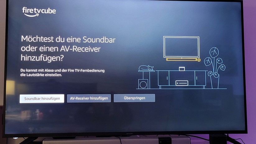 Fire TV Cube 2022: Setup