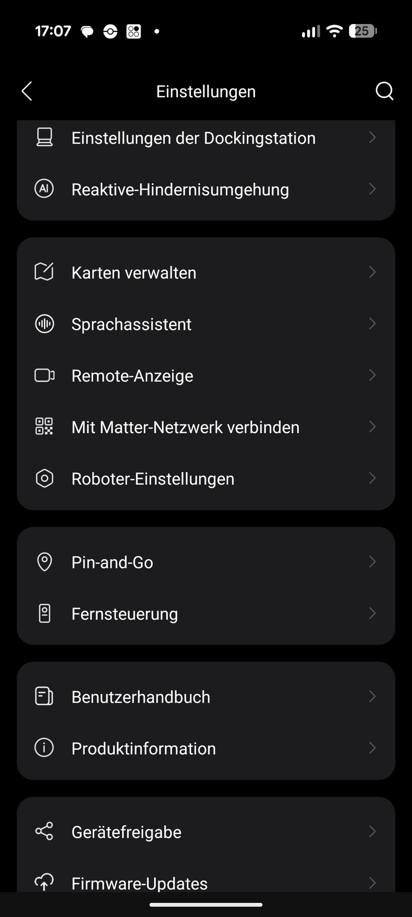 Roborock Saros 20 Sonic – App & Einrichtung