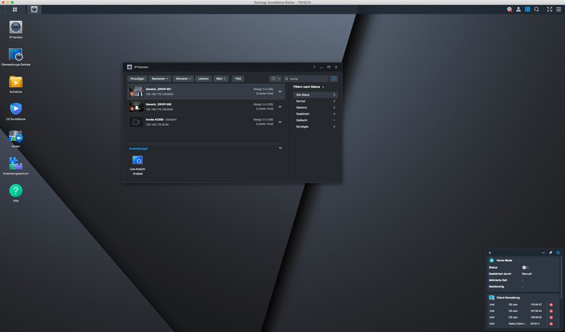 Mit aktiviertem Onvif-Support können Anwender die Reolink Video Doorbell auch unter Synology Surveillance Station nutzen. Videos werden dadurch zentral auf der NAS gespeichert. Dafür können Anwender auch ein kompatibles NVR-System von Reolink nutzen.
