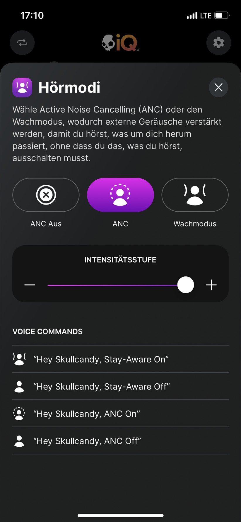 Skullcandy Crusher ANC 2 Screenshot