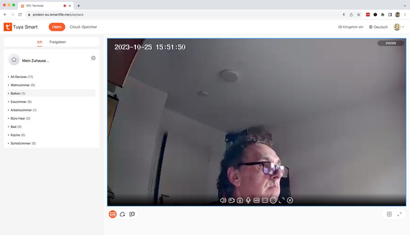 7Links IPC-300 (ZX5329): Dank Onvif-Kompatibilität können Anwender die Überwachungskamera auch mit Dritthersteller-Software wie Onvier (Android) und Synology Surveillance Station ansteuern.