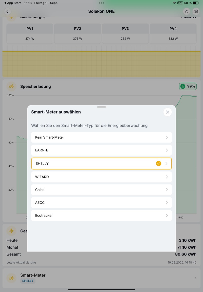 Solakon One: Inbetriebnahme mit Solakon-App