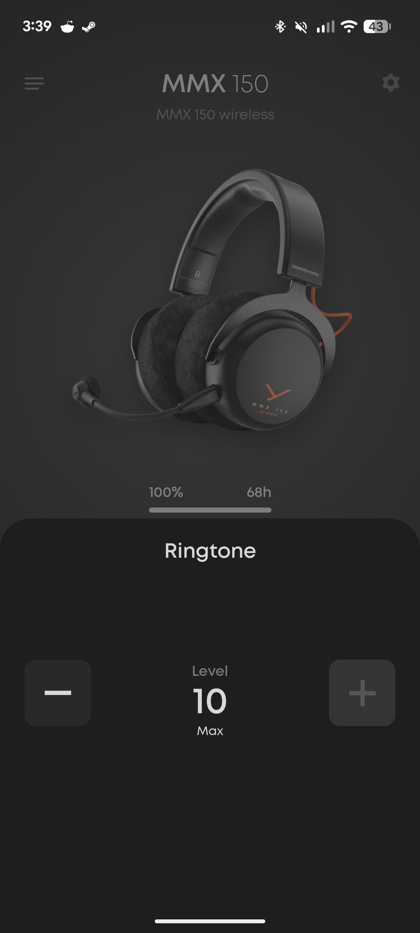 Beyerdynamic MMX 150 Wireless- Bilder App