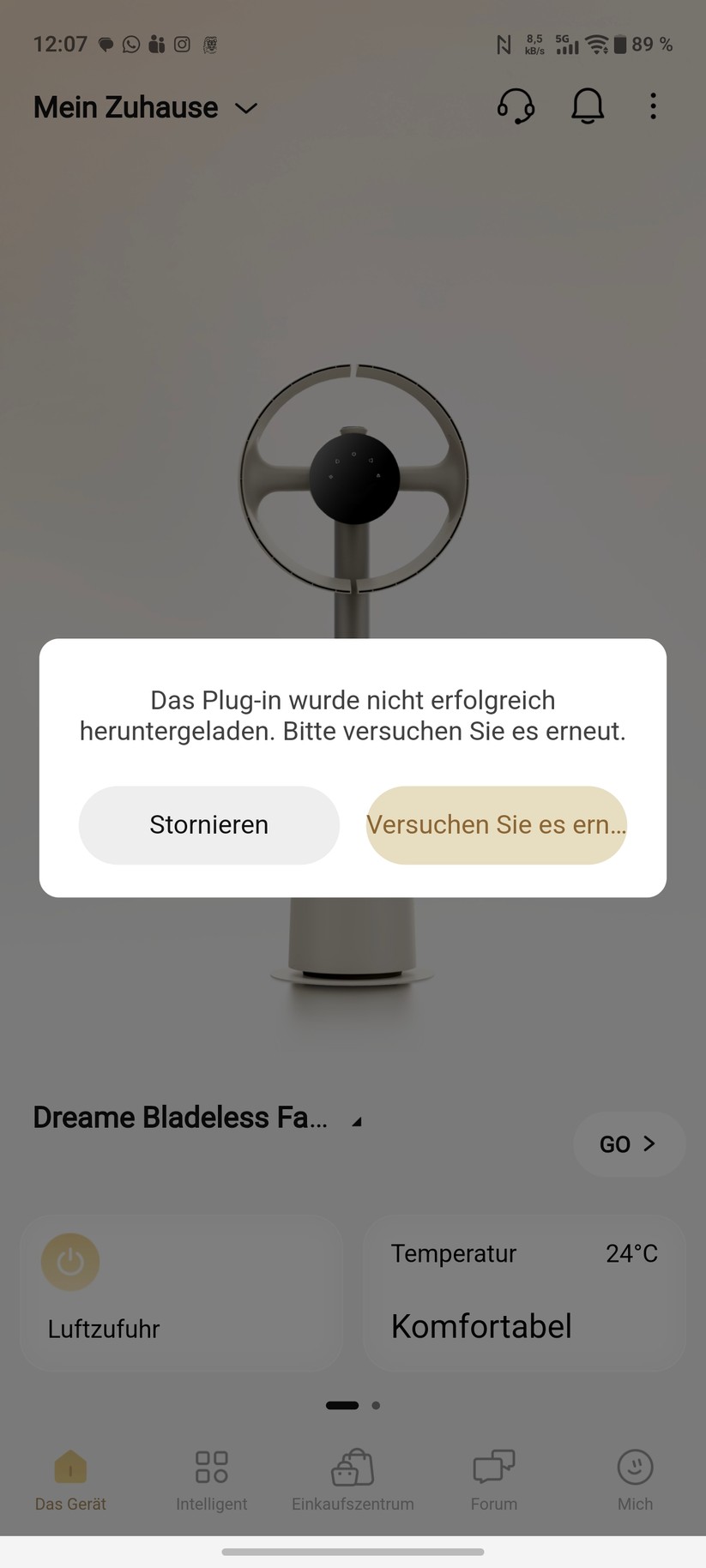 Dreame MF10 Screenshot