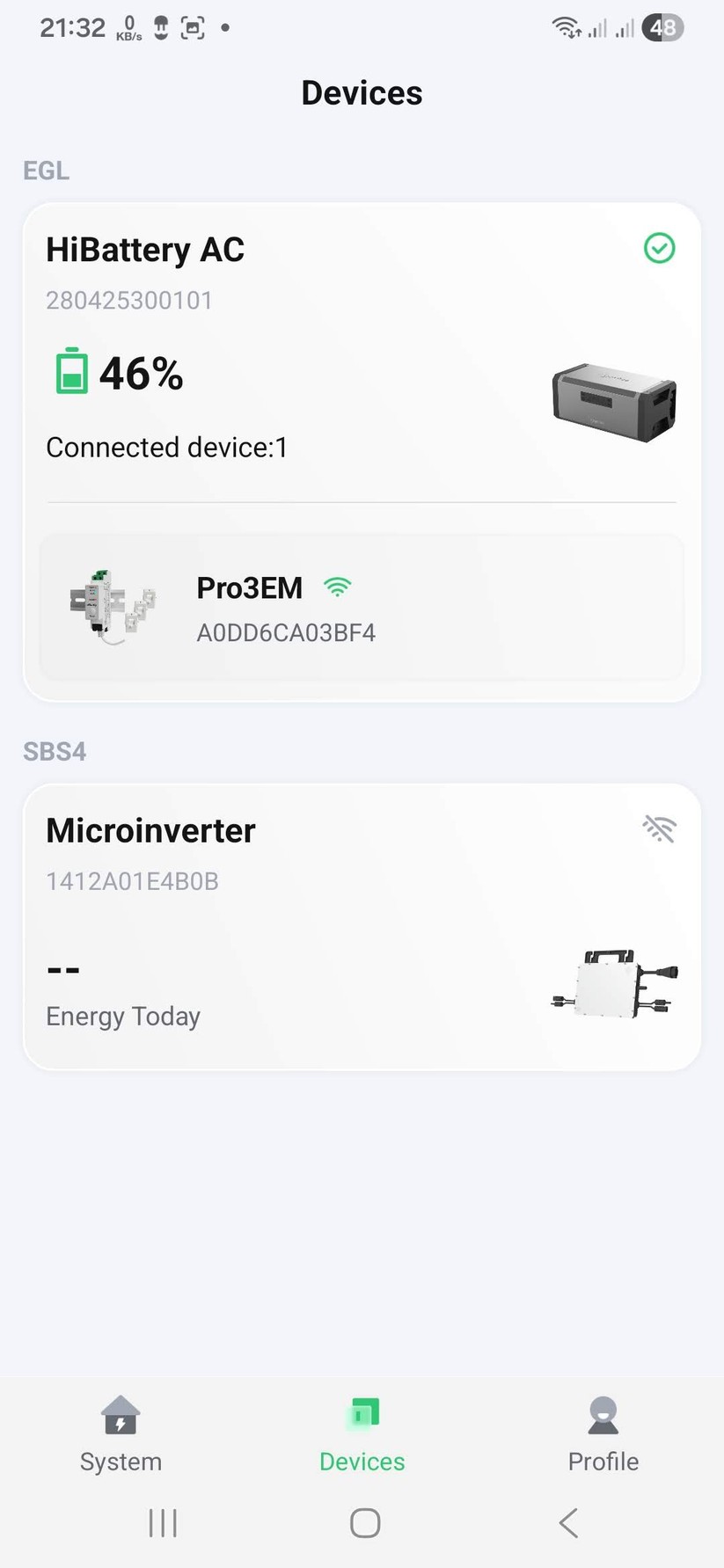 Die Inbetriebnahme und Konfiguration der Hoymiles Hi Battery erfolgt mit der App S-Miles Home.