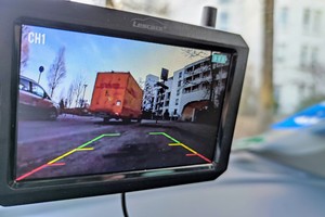 Lescars Kabellose Solar-Rückfahrkamera mit Akku im Test