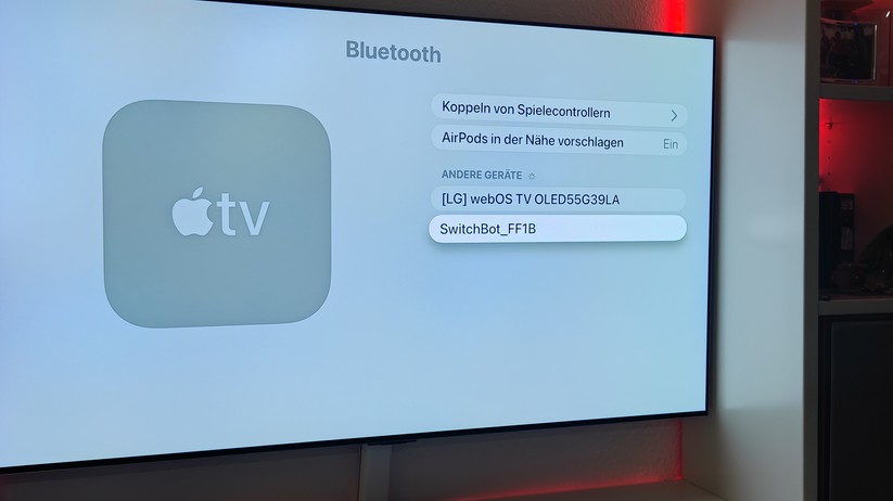 Switchbot Hub 3: Die Integration von Apple TV und Fire TV ist noch als Beta markiert, funktioniert im Test jedoch tadellos.