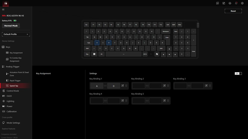 ROG Azoth 96 HE - Bilder App