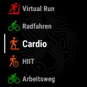  Ausschnitt Trainingseinheiten