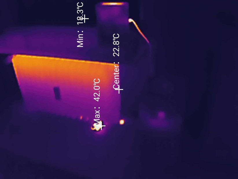 AGM Glory G1S - Wärmebildaufnahme 
