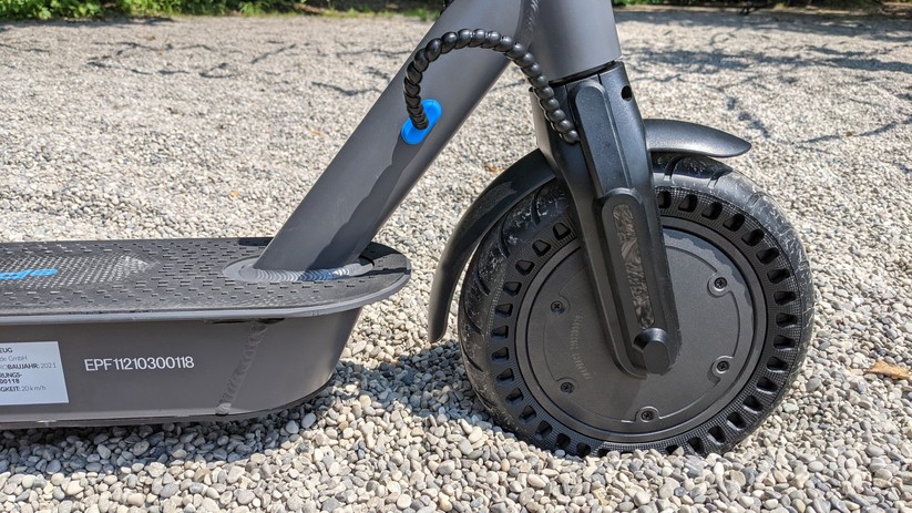 Der 480-Watt-Motor des Epowerfun EPF-1 Pro zieht ordentlich an.