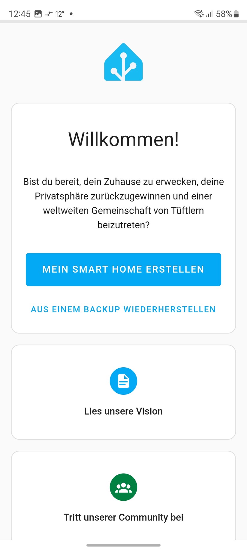 Home Assistant Green: Einrichtung und Konfiguration mit Mobile App