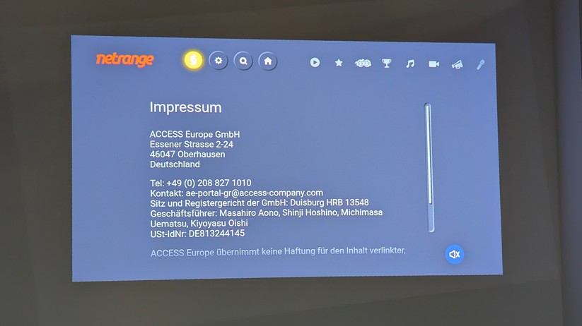 Loewe We Beam Screenshot